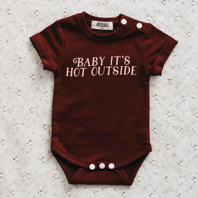 Bencer & Hazelnut bodysuit Christmas Clothing Baby