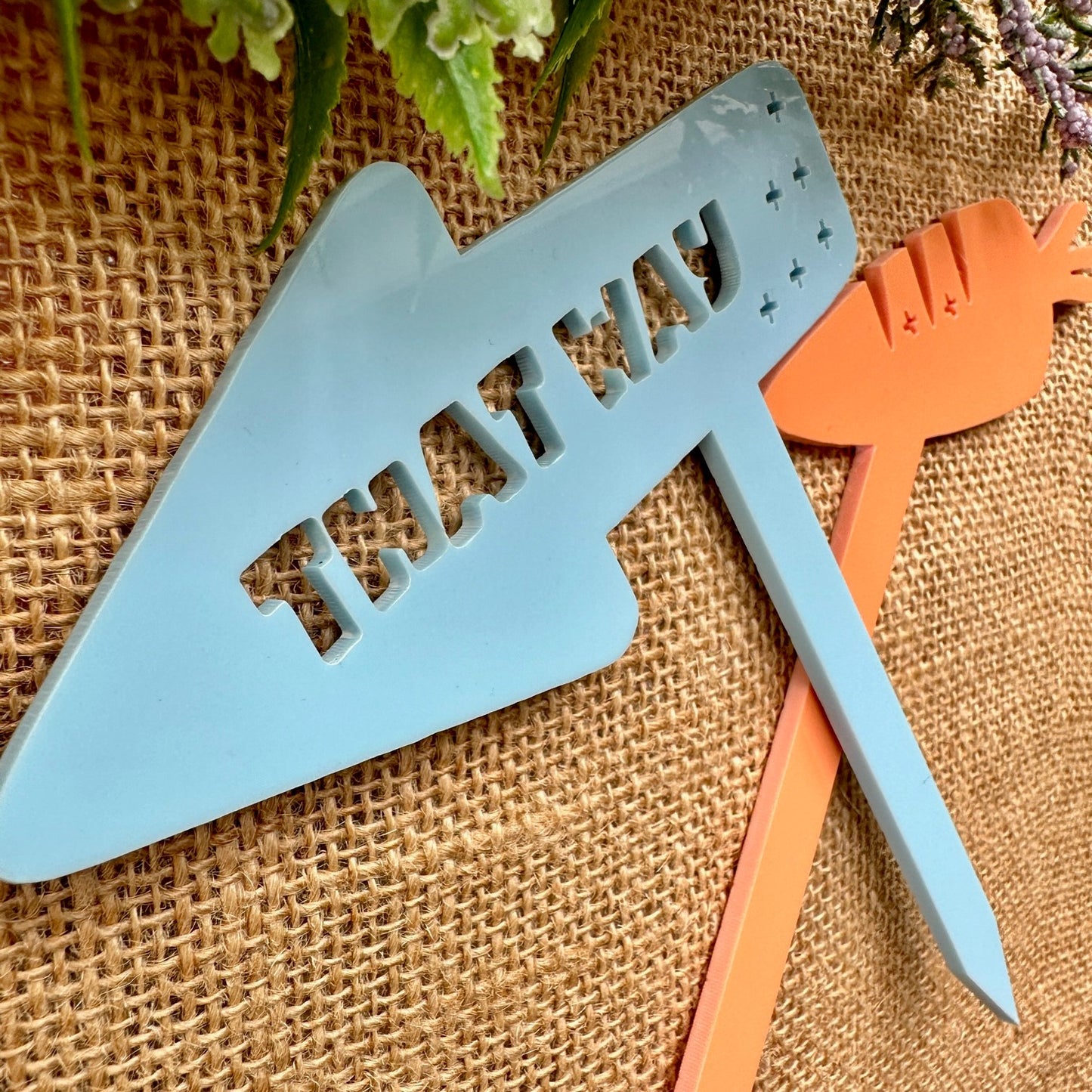 Gift Decoration Easter Egg Hunt Kids Game Children 2023 Event Clues Acrylic Signs Rabbit Chick Decor