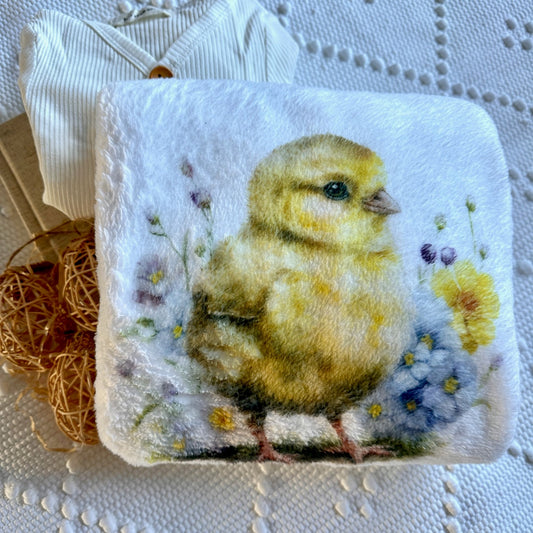 Easter personalised blanket rabbit bunny fleece soft