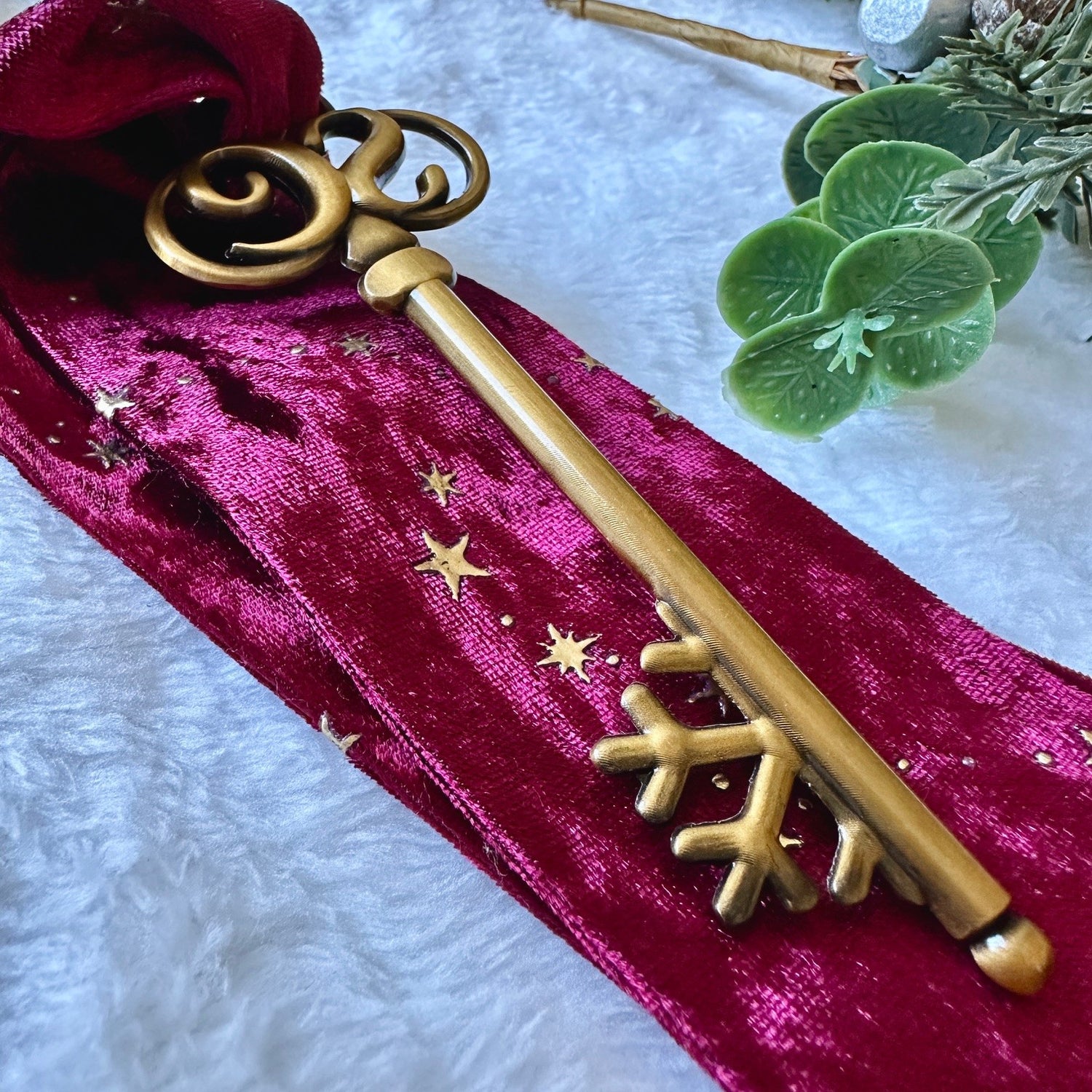 Christmas Jimi Keepsakes Metal Santa's Magic Key Home of Hart