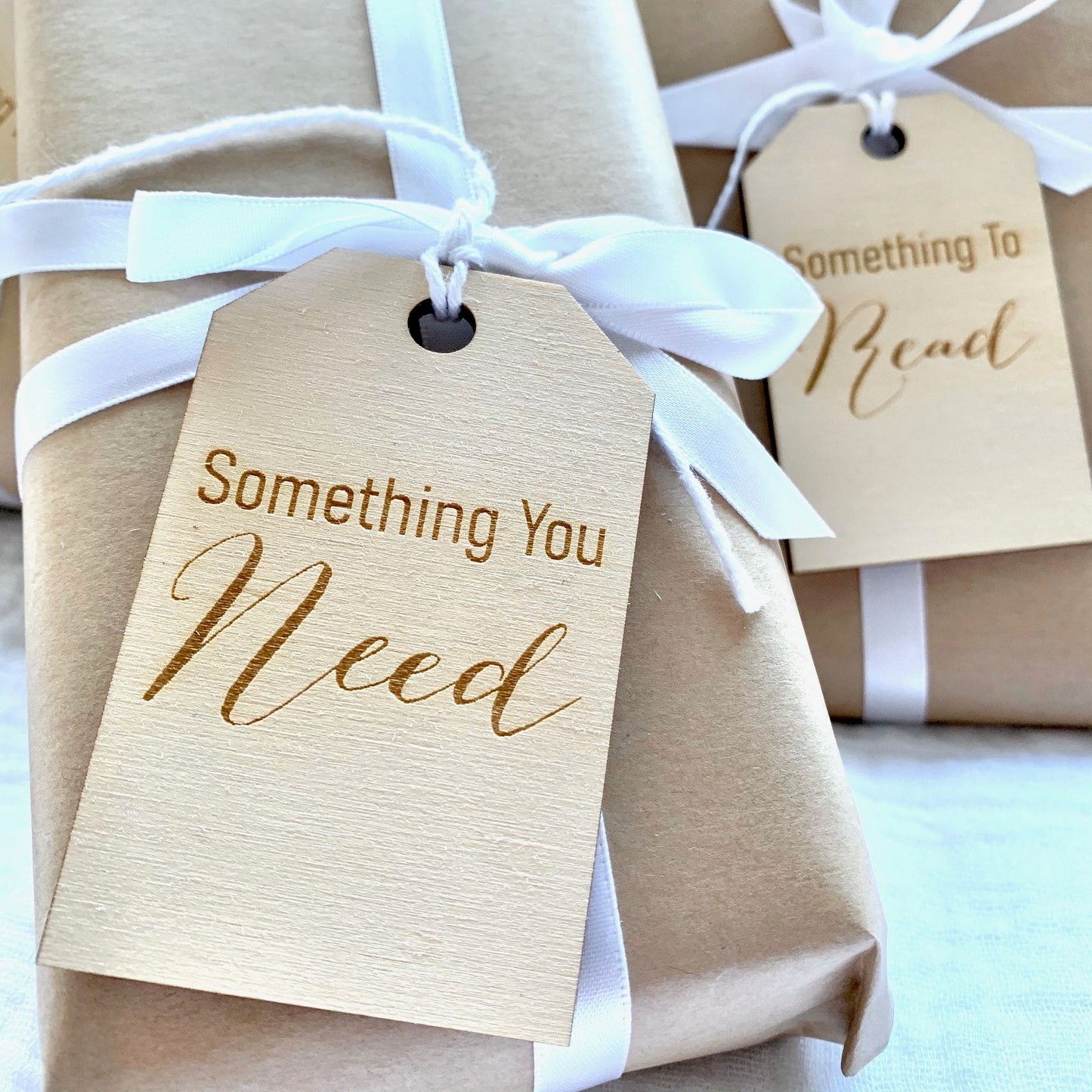 Wooden Christmas Gift Tags