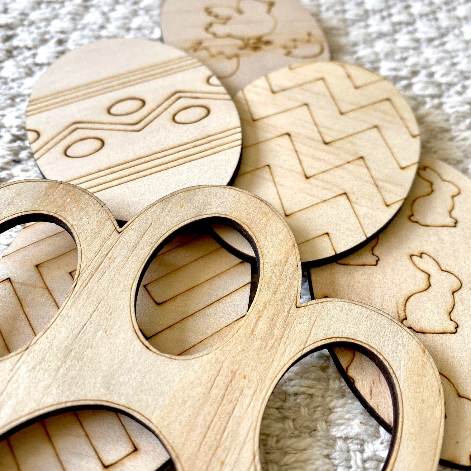 Easter Egg Painting Kit Wooden