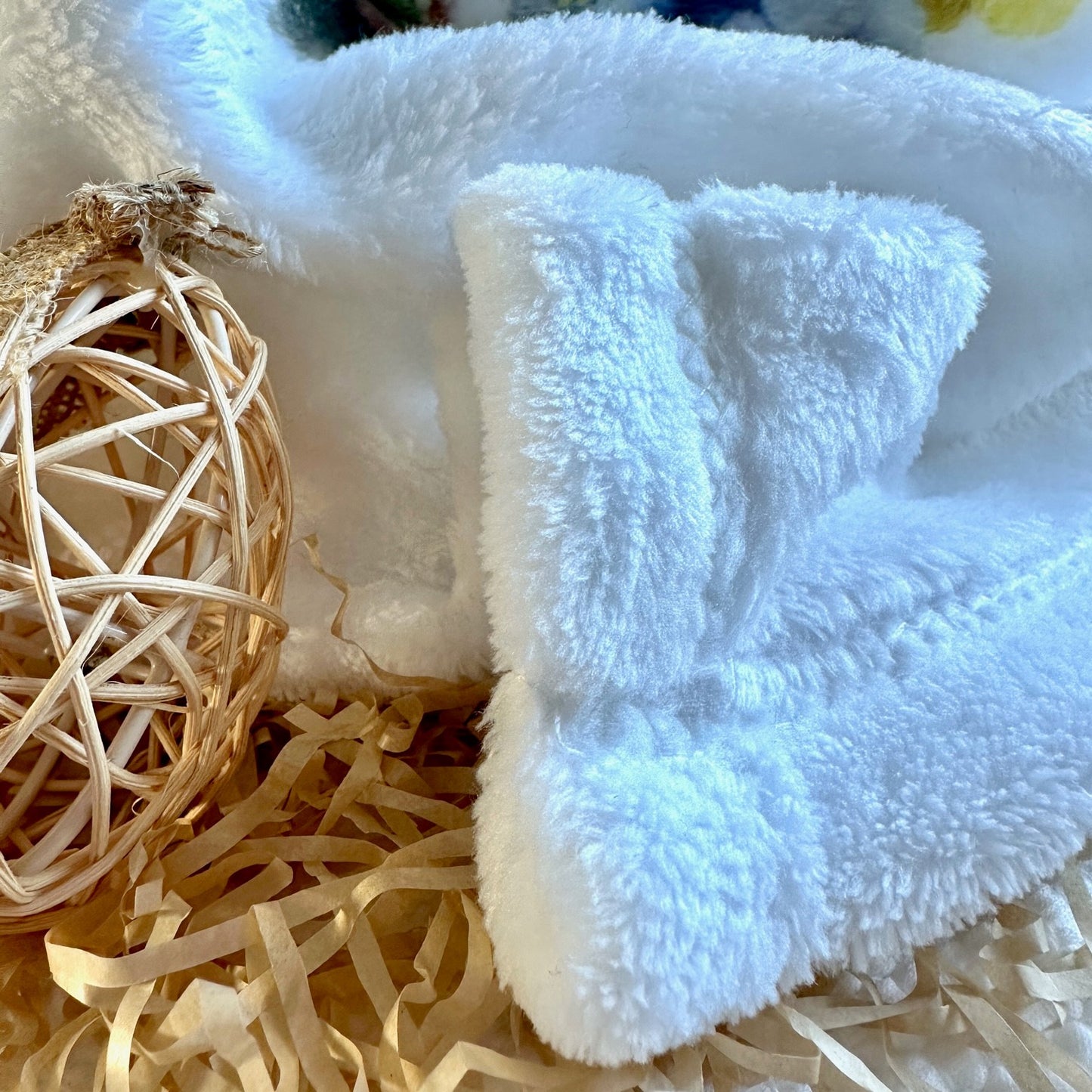 Easter personalised blanket rabbit bunny fleece soft 