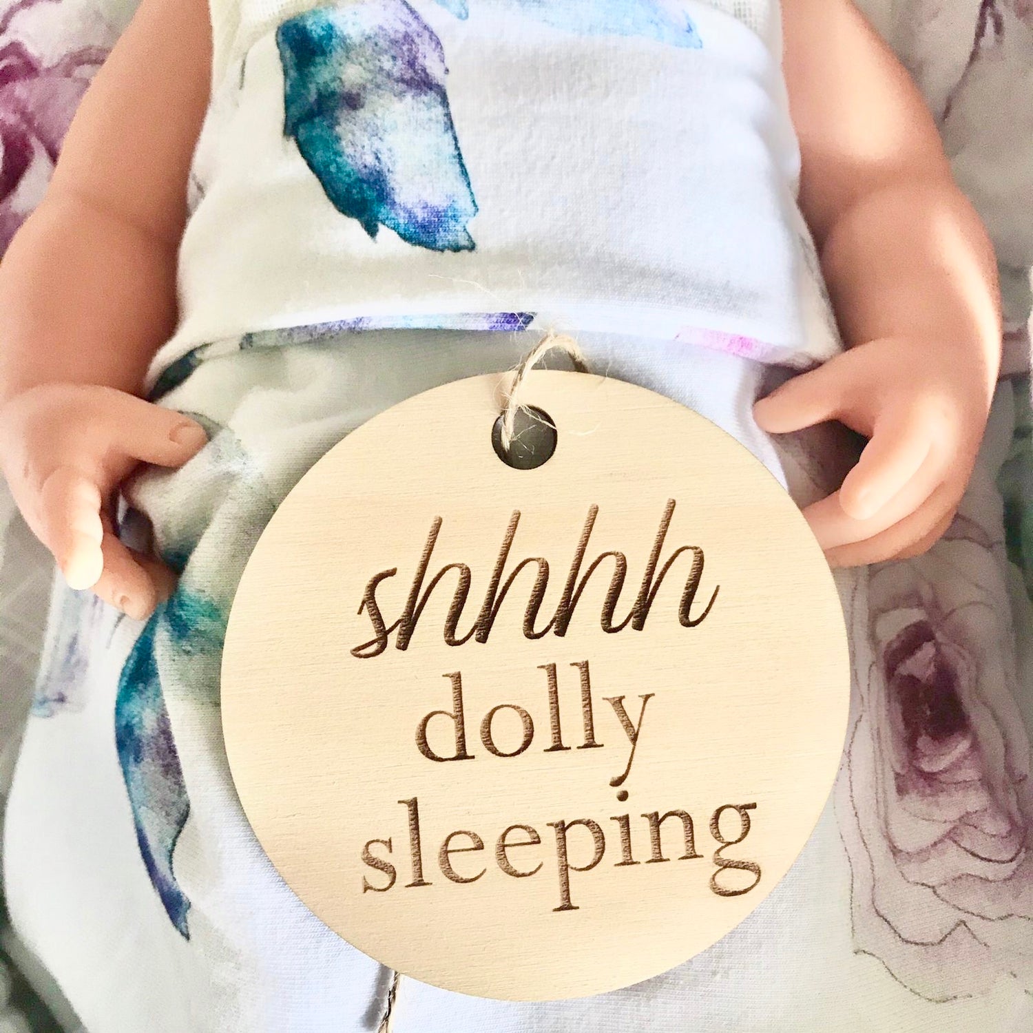 Doll Signs Sleeping
